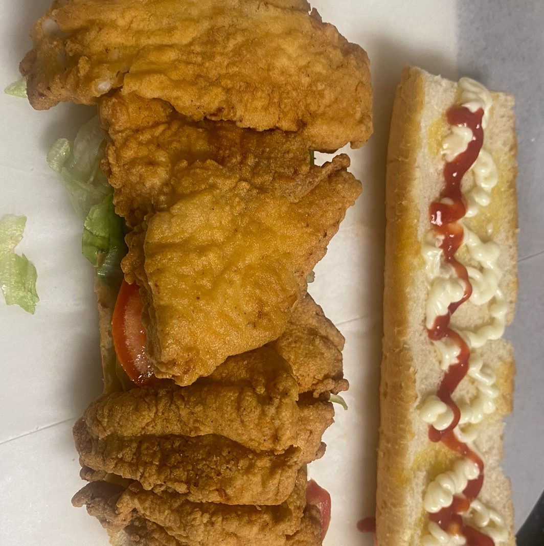 Catfish Po-Boy.