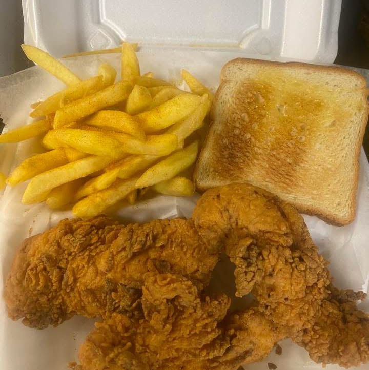 Chicken Tender Basket.